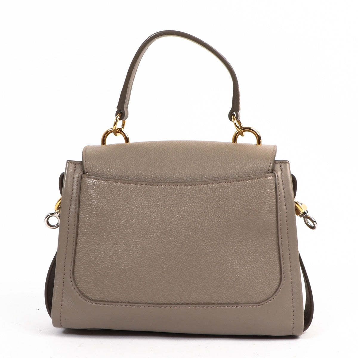 Chloé Tess Grey Leather Crossbody now for sale on Labellov website with designer items in good condition