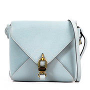 Delvaux Grelon PM Light Blue Leather Crossbody Bag
