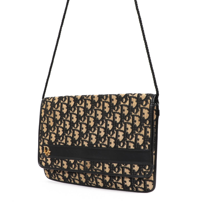 Christian Dior Oblique Monogram Vintage Clutch