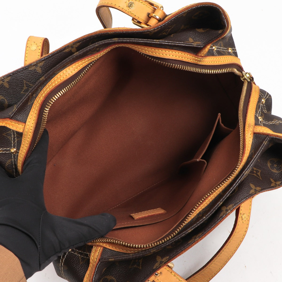 Louis Vuitton Monogram Riveting Shoulder Bag