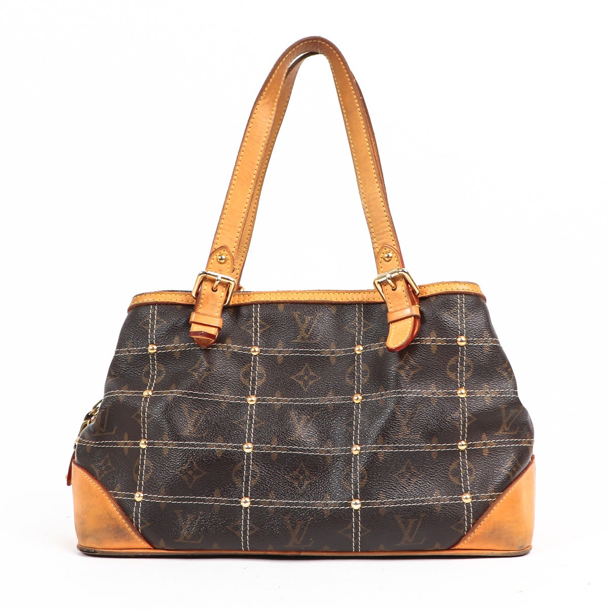 Louis Vuitton Monogram Riveting Shoulder Bag