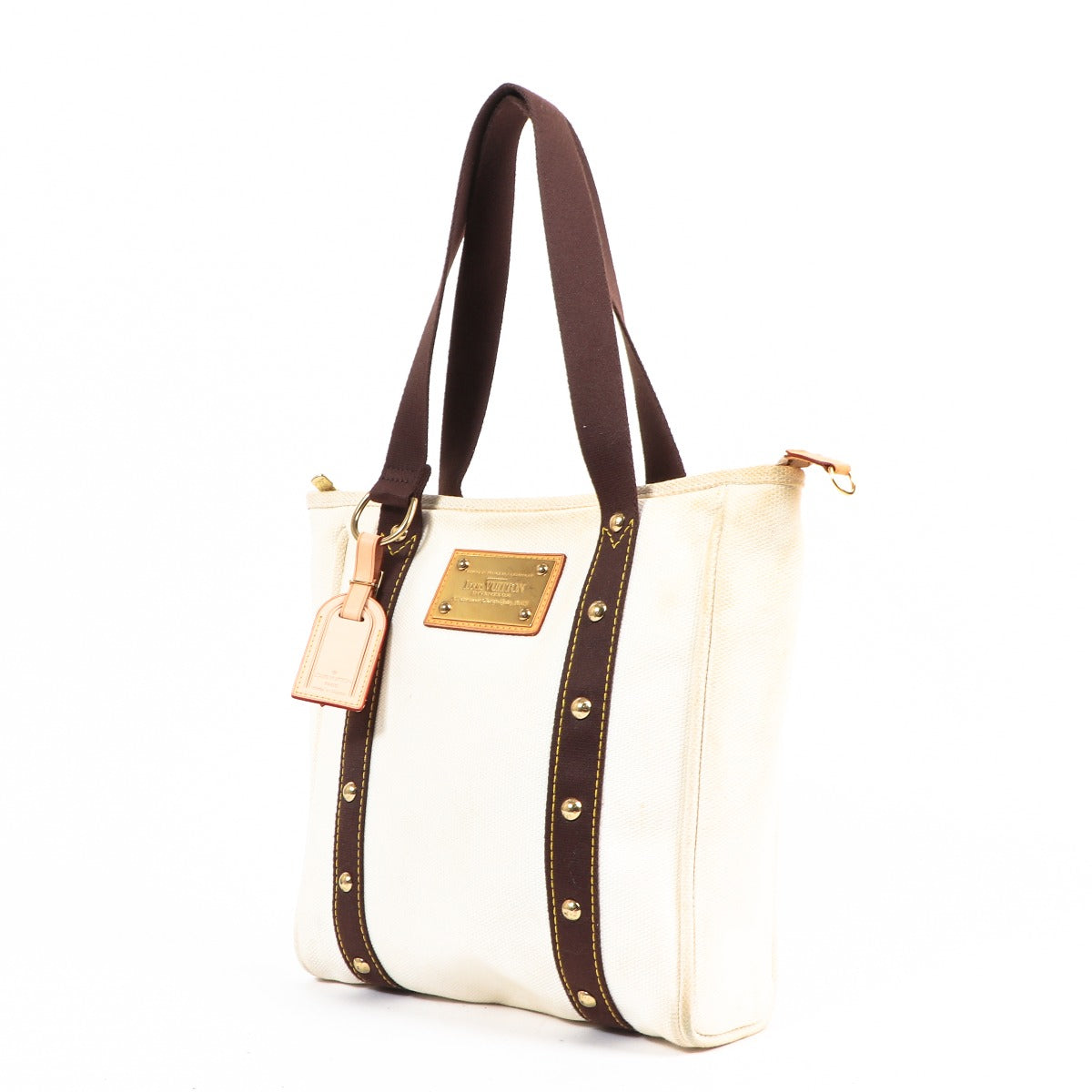 Louis Vuitton Antigua Cabas MM Canvas Tote Bag