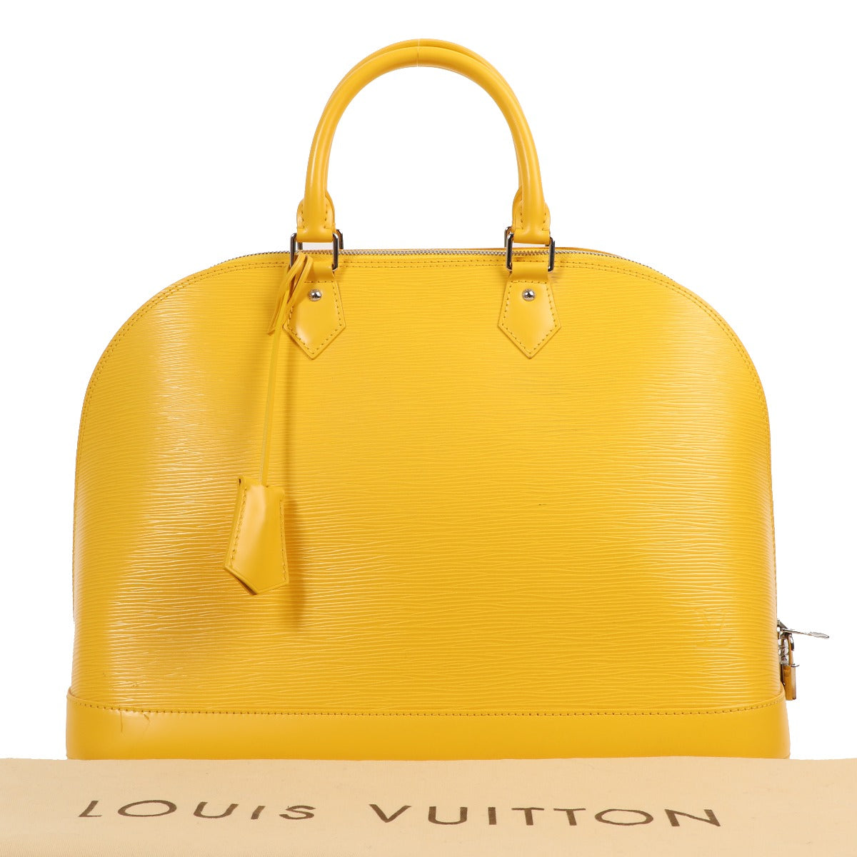 Louis Vuitton Alma GM Citron Epi Leather Top Handle Bag – Labellov