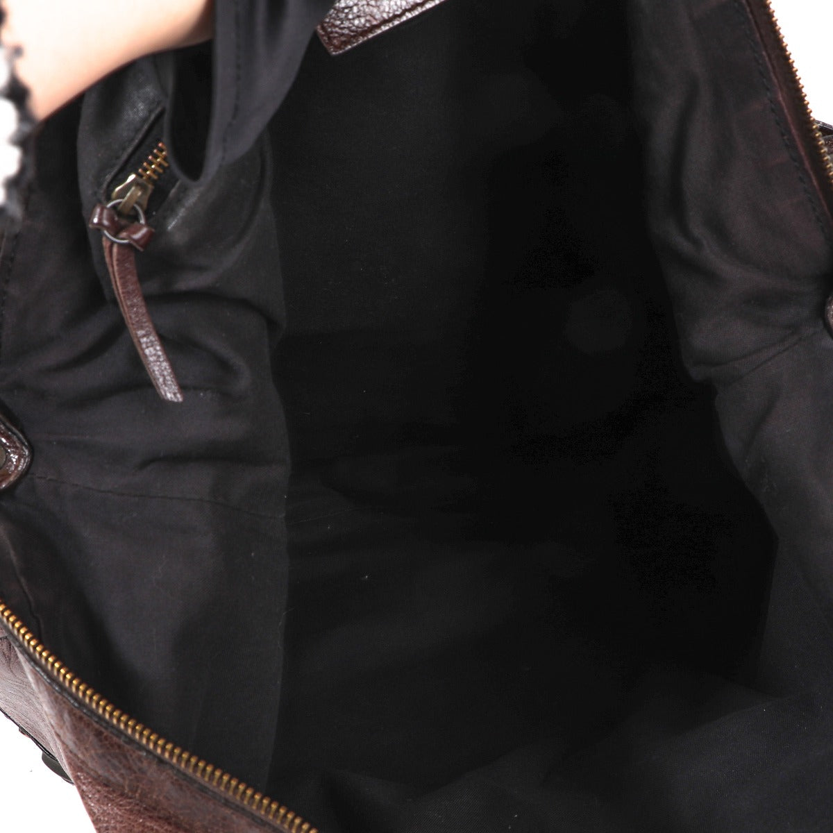 Balenciaga Brown Arena Day Shoulder Bag
