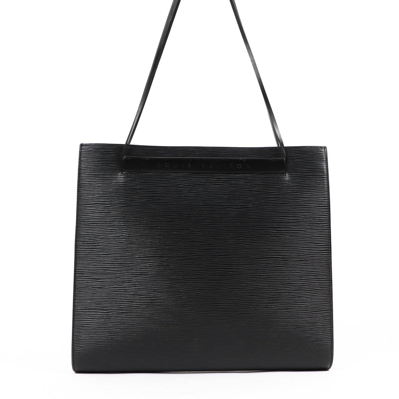 Buy an authentic second-hand Louis Vuitton Saint Tropez Black Epi Leather Shoulder Bag in very good condition at Labellov in Antwerp.