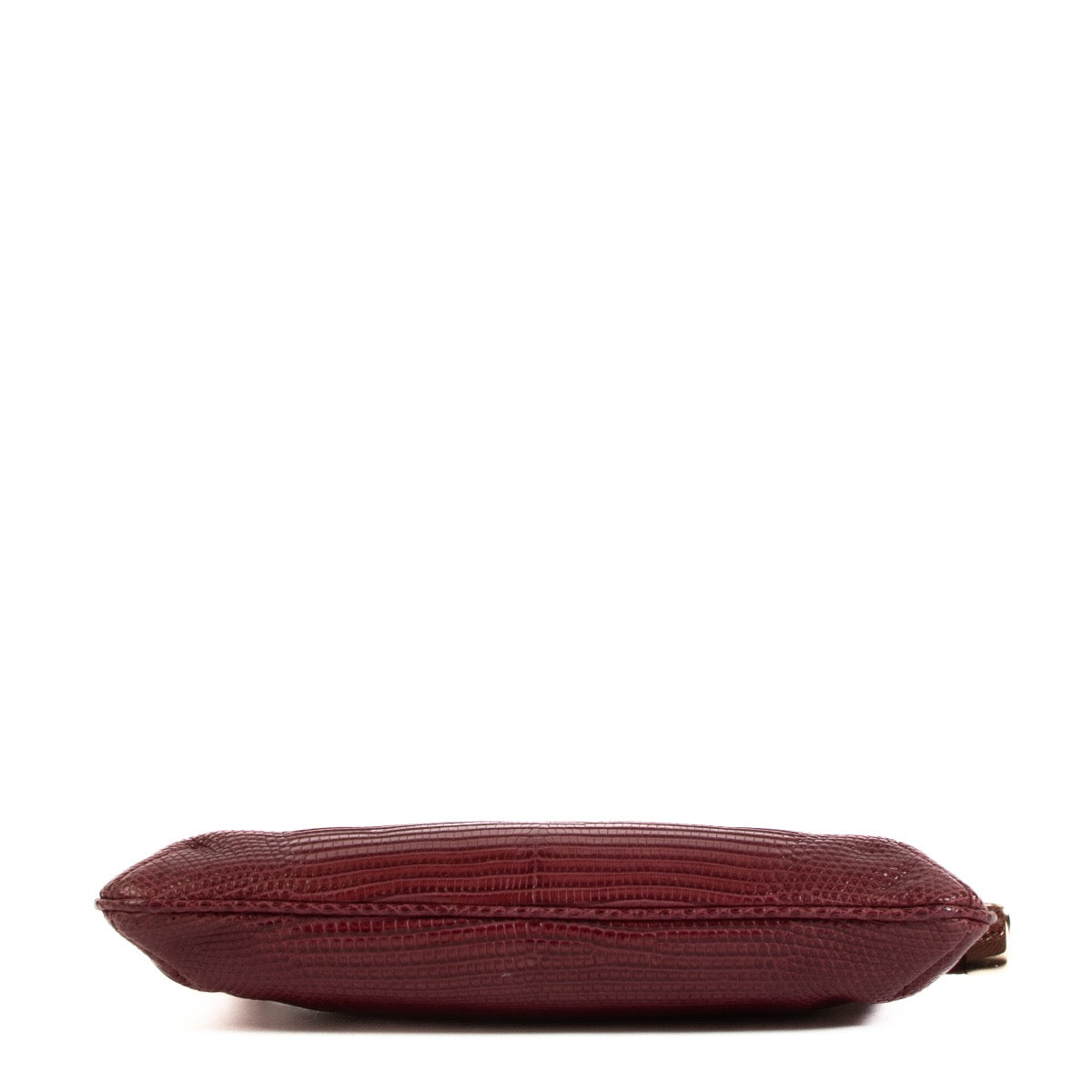 authentic second hand Gucci Burgundy Lizard Clutch on Labellov.com