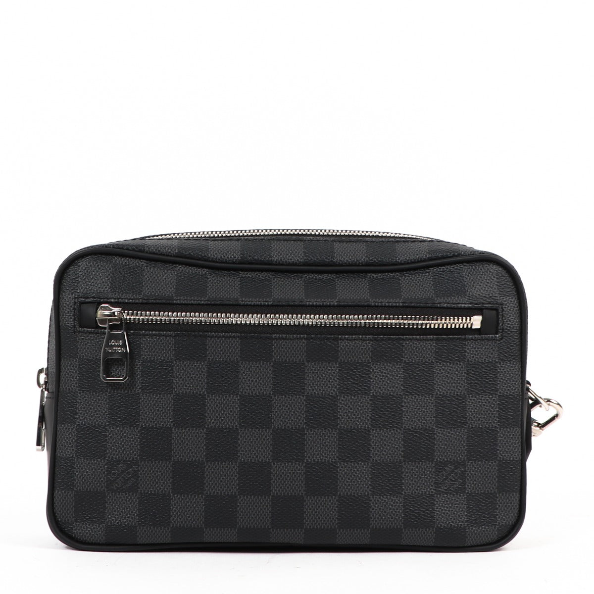 Louis Vuitton Pochette Kasai Damier Graphite Clutch