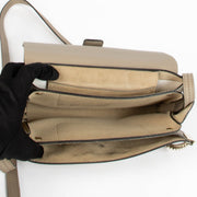 Authentic pre-loved Chloé Beige Suede Small Faye Crossbody Bag on Labellov.com