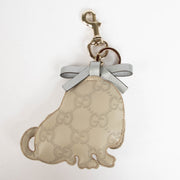 Authentic pre-loved Gucci Grey Guccissima Sam Bag Charm on Labellov.com