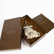 Authentic pre-loved Gucci Grey Guccissima Sam Bag Charm on Labellov.com