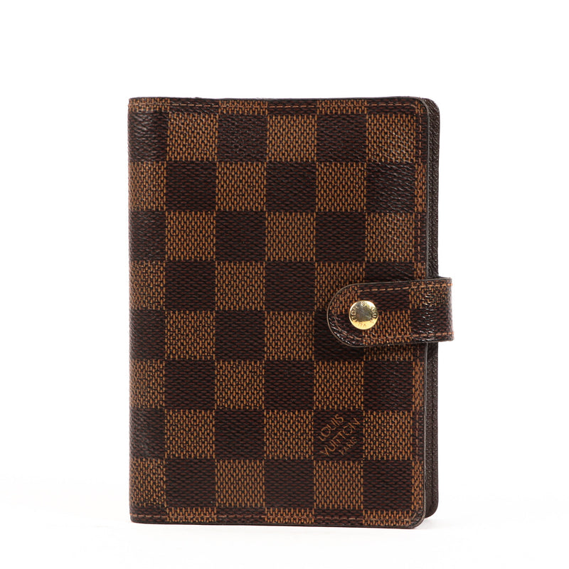 Louis Vuitton Damier Ebene Agenda Cover PM
