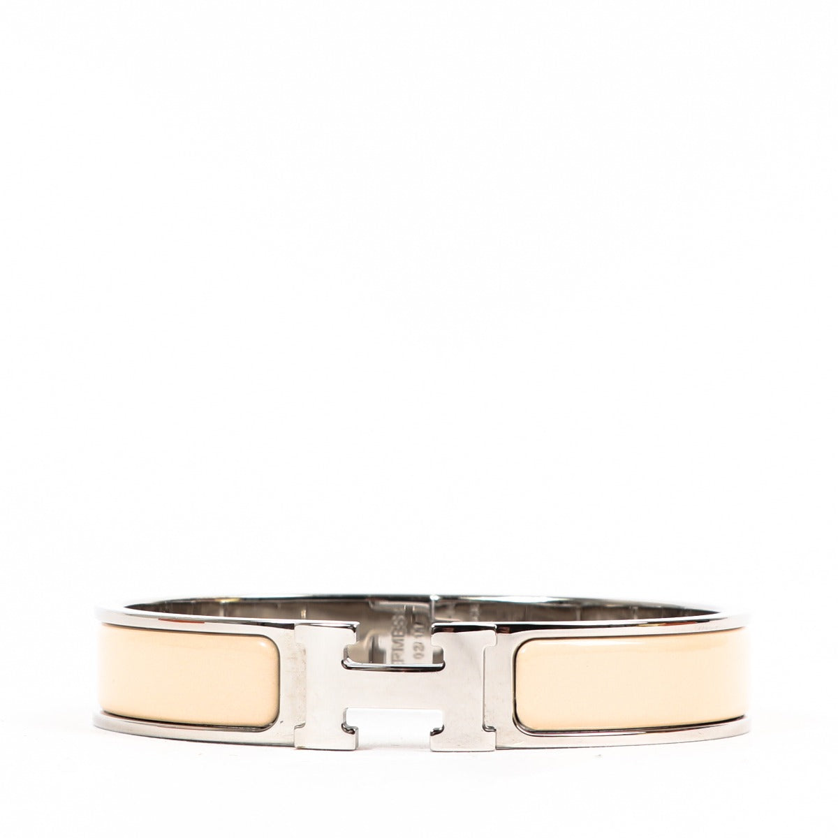 Hermès Crème Clic H Bracelet