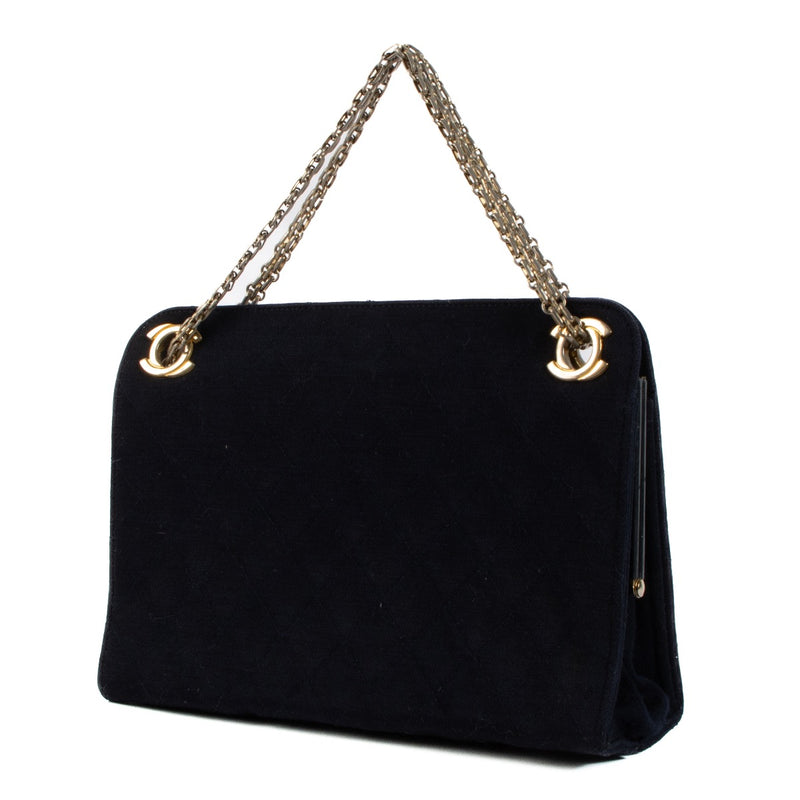 shop 100% authentic second hand Chanel Blue Shoulder bag on Labellov.com