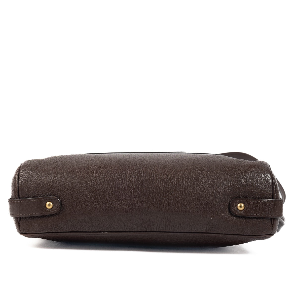 Delvaux Brown Leather Crossbody Bag. Authentieke tweedehands Delvaux handtassen bij LabelLOV Antwerpen. Authentique seconde-main luxury en ligne webshop LabelLOV. Authentic preloved Delvaux handbags at LabelLOV Antwerp.