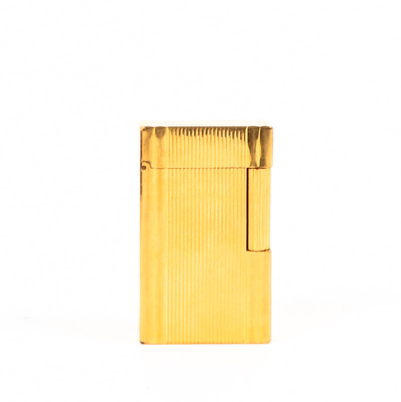 S.T. Dupont Gold-Plated Ligne 2 Vintage Lighter