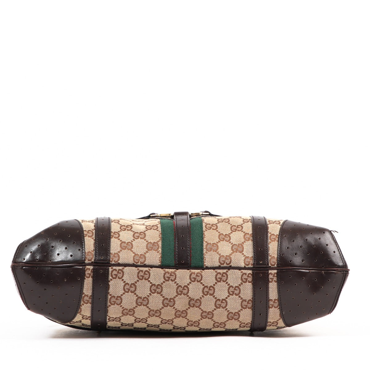 Sac bandoulière Gucci Interlocking G Web en toile GG Reins