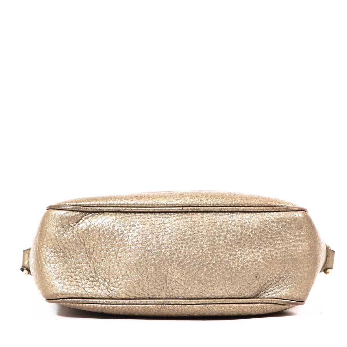 Gucci Metallic Brons Soho Disco Crossbody Tas