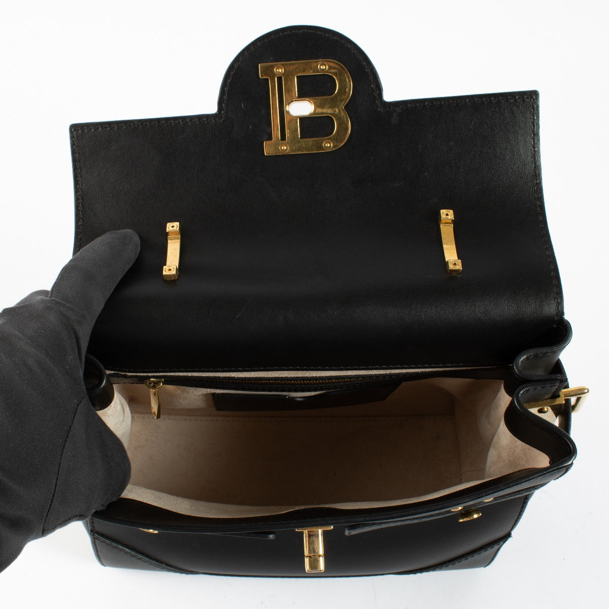 shop 100% authentic second hand Balmain Black B-Buzz 23 Bag on Labellov.com