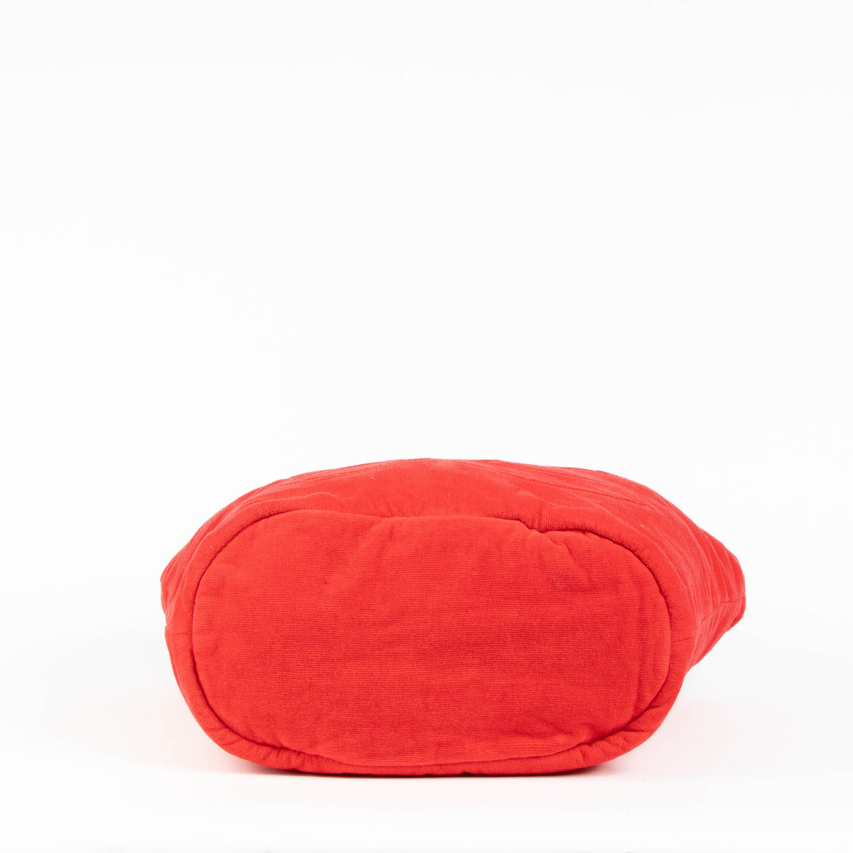 Chanel Red CC Terry Beach Bag