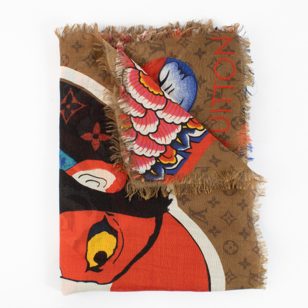 Authentic second hand Louis Vuitton Monogram Kabuki Shawl on Labellov.com