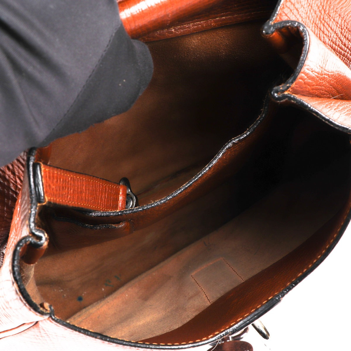 Delvaux Cerceau GM Brown Leather Bag