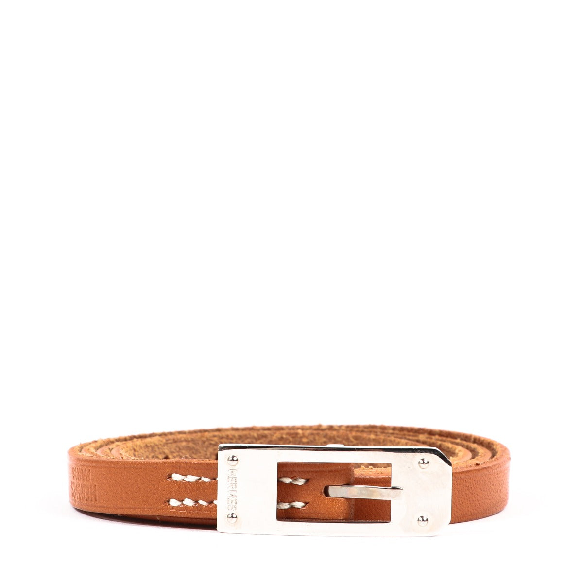 Hermès Kelly Aldion Natural Chamonix Triple Tour Bracelet