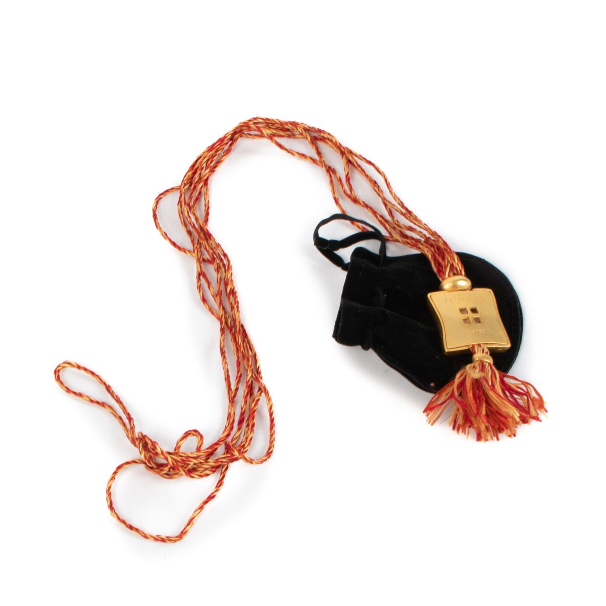 Hermès Gold 24 Faubourg Parfumfles Touwketting