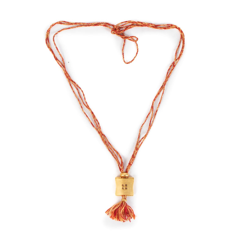 Hermès Gold 24 Faubourg Perfume Bottle Necklace