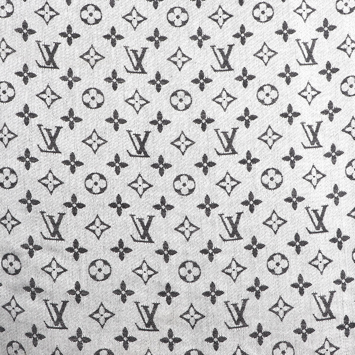 Louis Vuitton Grey Monogram Shawl Scarf