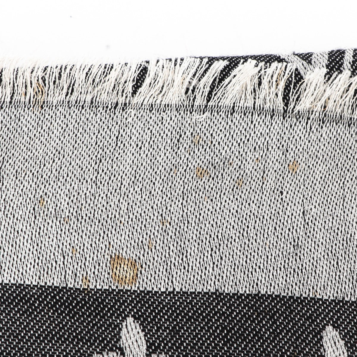 Louis Vuitton Grey Monogram Shawl Scarf