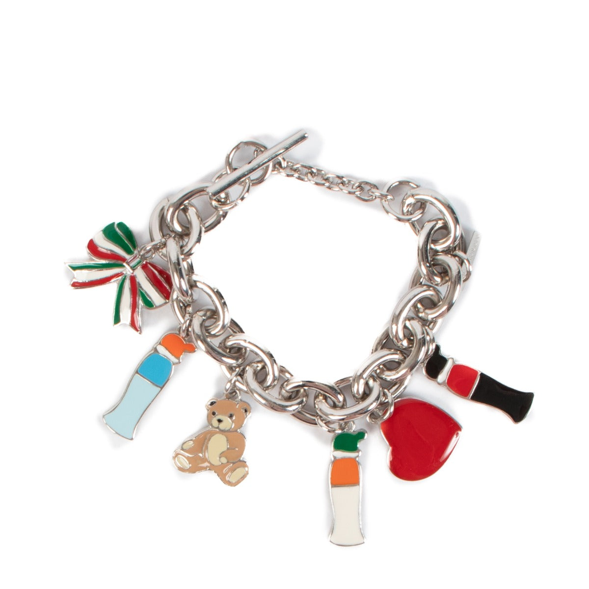 Moschino Zilveren Hanger Armband