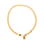 Buy an authentic second-hand Chanel Gold Vintage Medaillon 31 Rue Cambon Paris Belt in very good condition at Labellov in Antwerp.