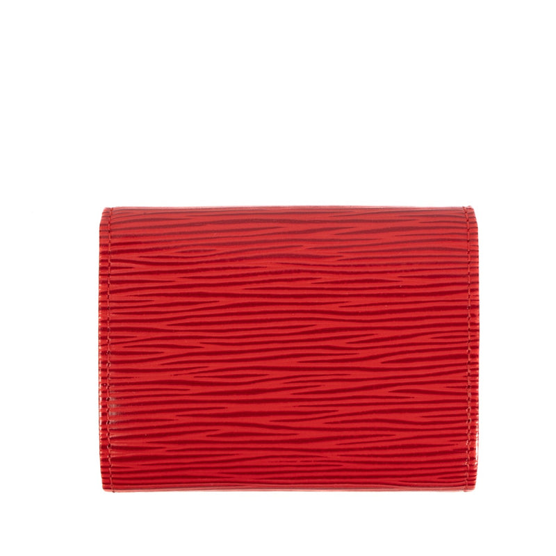 Buy an authentic Louis Vuitton Red Epi Leather Wallet on LabelLov.com