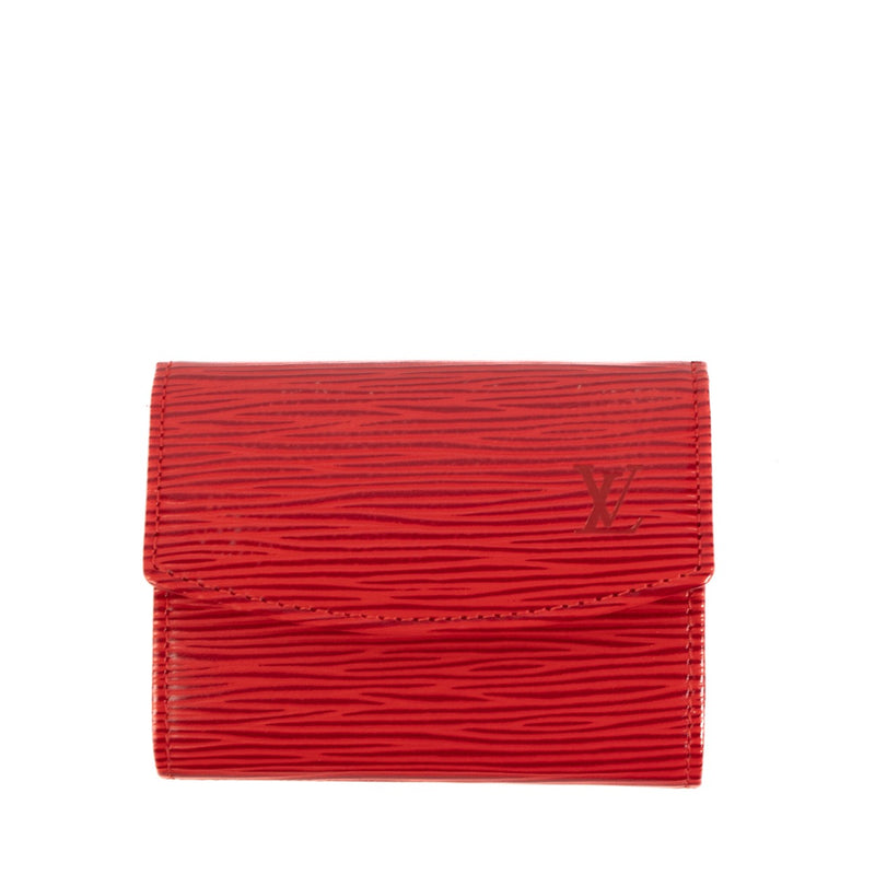 Buy an authentic Louis Vuitton Red Epi Leather Wallet on LabelLov.com