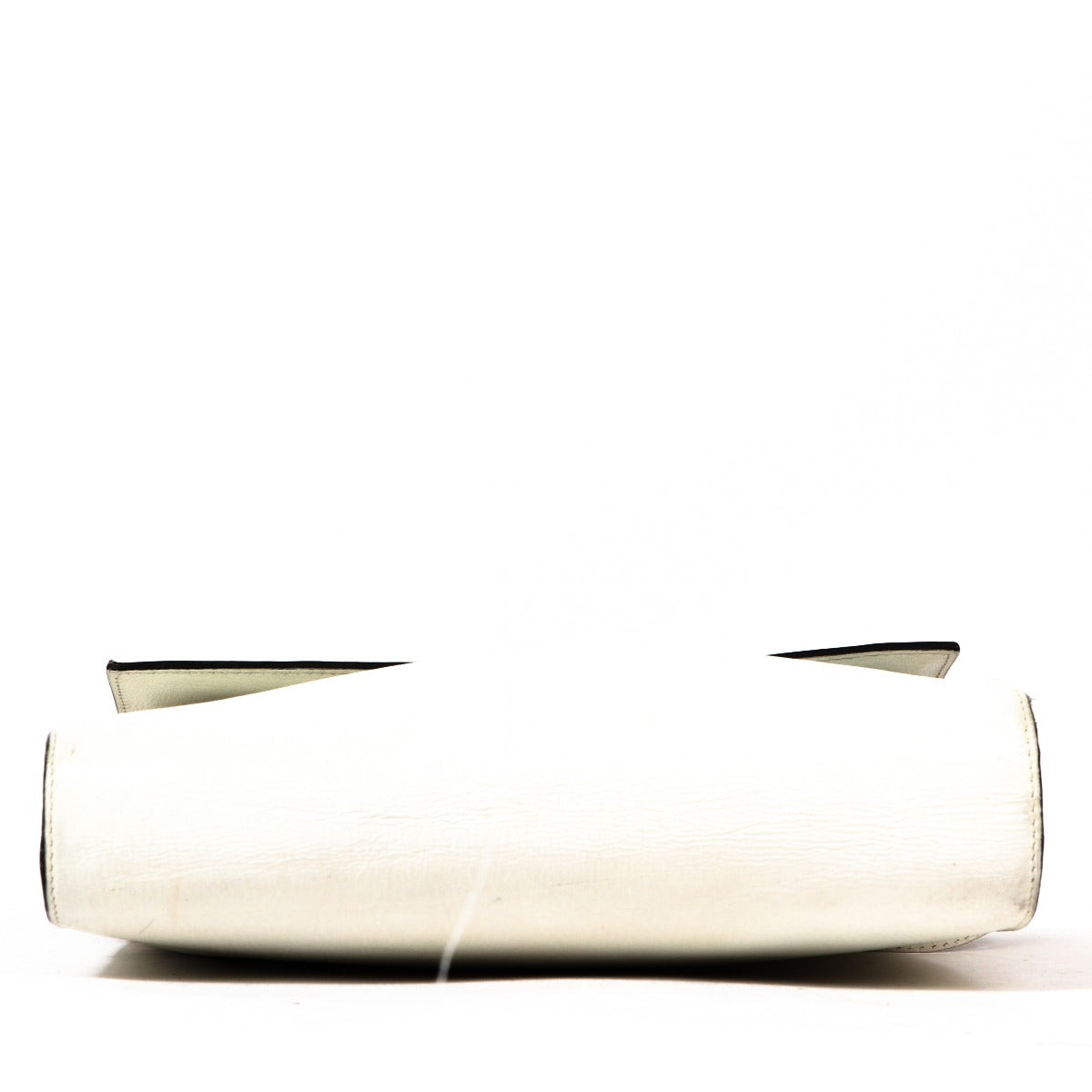 Sac bandoulière vintage blanc Delvaux 1983