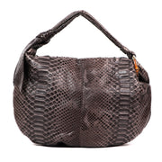 Buy an authentic second-hand Gucci Python Bamboo Shoulder Bag in very good condition at Labellov in Antwerp.