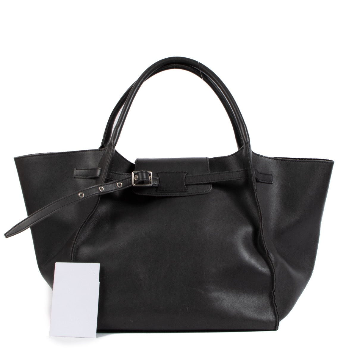Shop safe online Celine Dark Grey Large Big Bag. koop veilig online tegen de beste prijs.