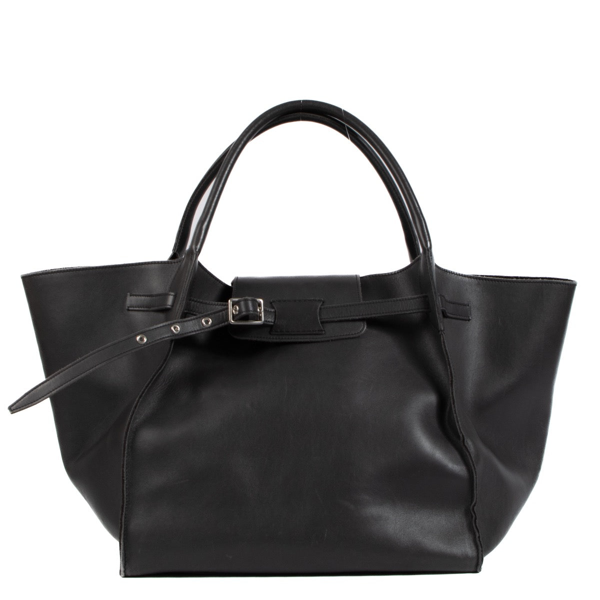 Shop safe online Celine Dark Grey Large Big Bag. koop veilig online tegen de beste prijs.