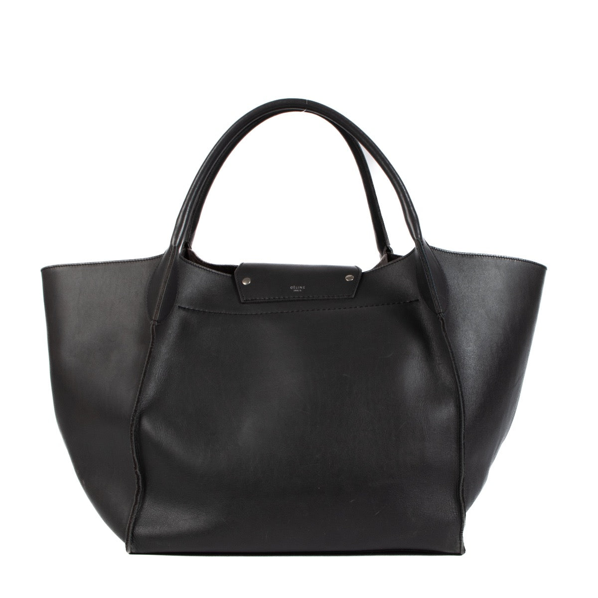 Shop safe online Celine Dark Grey Large Big Bag. koop veilig online tegen de beste prijs.