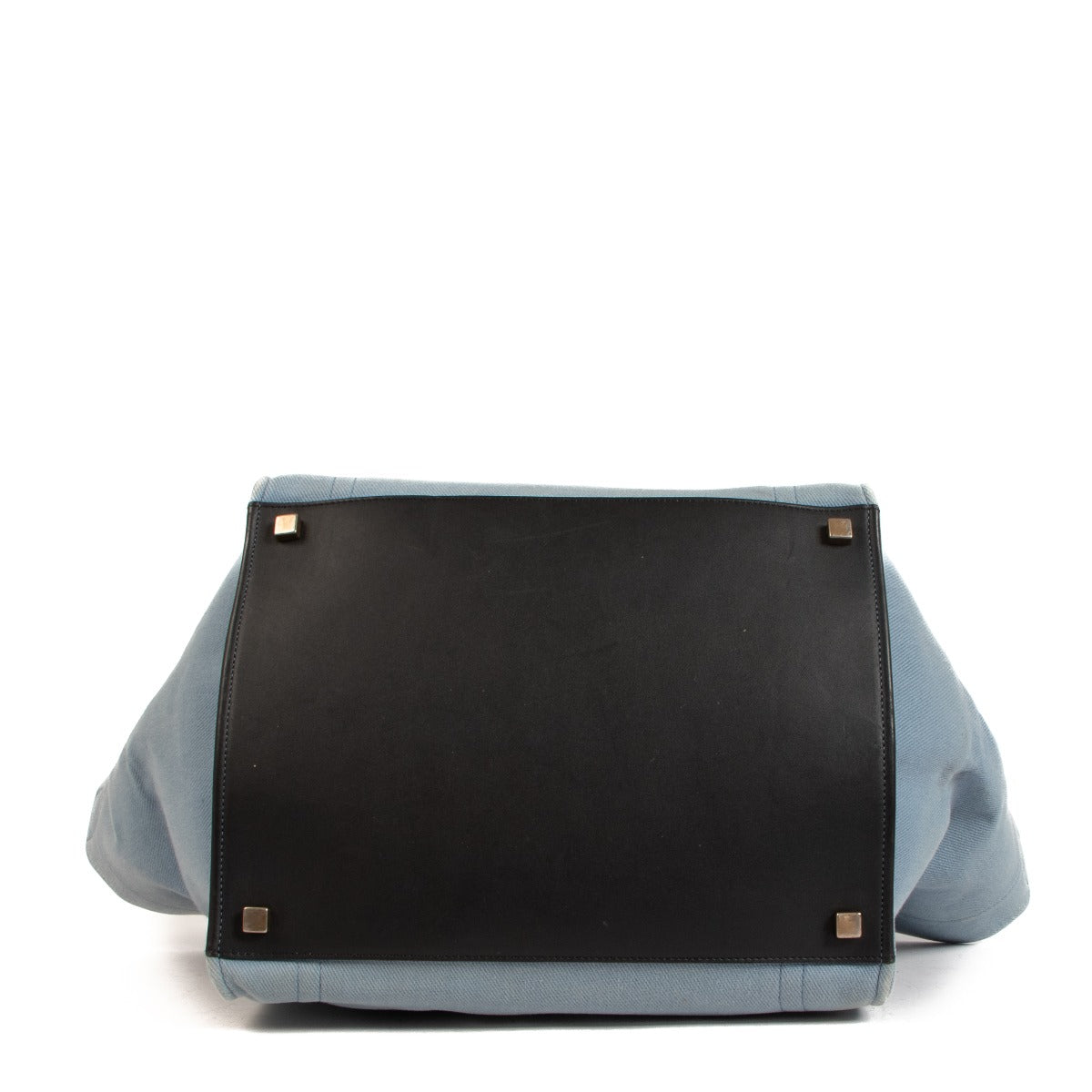 Celine Blue Jeans Canvas Medium Luggage Phantom Tas