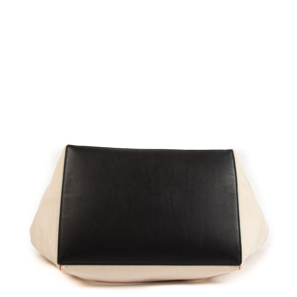 Celine Beige Canvas Phantom Cabas Tote Bag