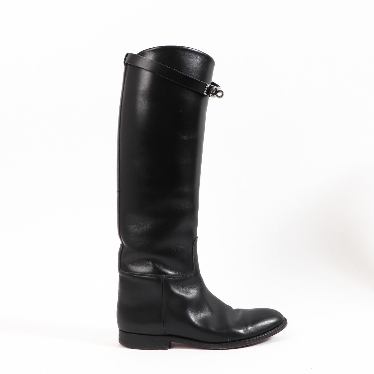Hermes Black Jumping Boots