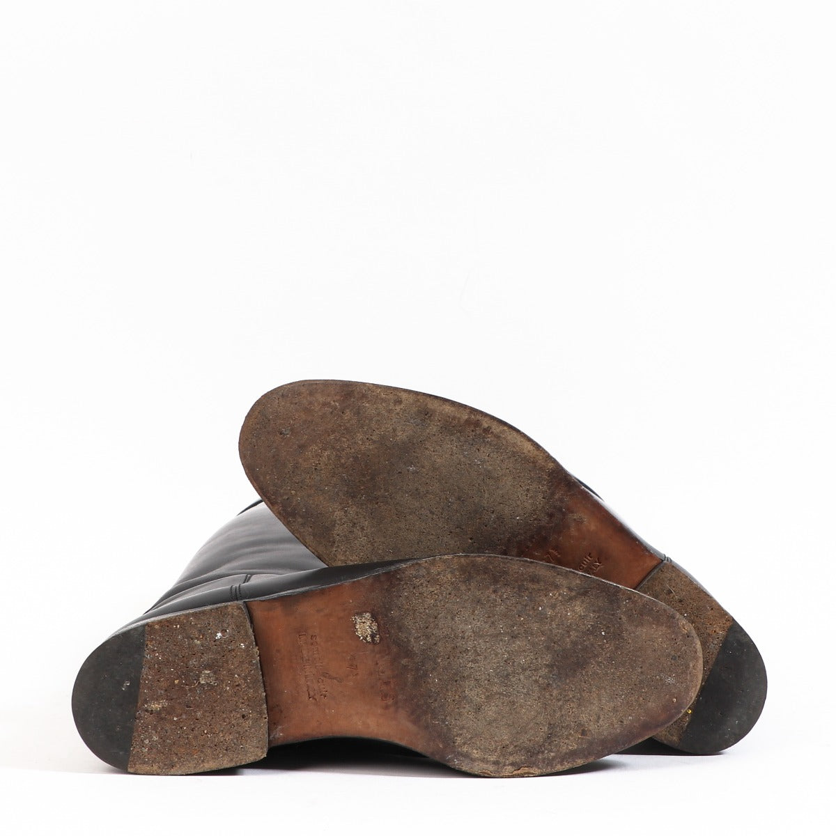 Bottes d'équitation Hermès noires - Taille 37