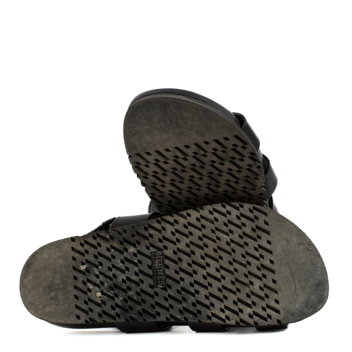 Hermès Black Takara Sandals - Size 37