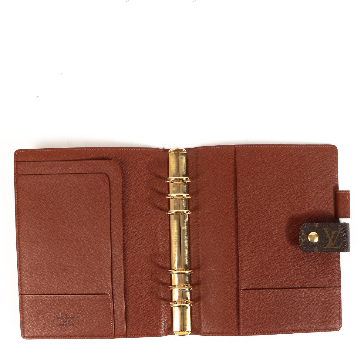 Louis Vuitton Grote Ring Agenda Omslag Monogram Canvas