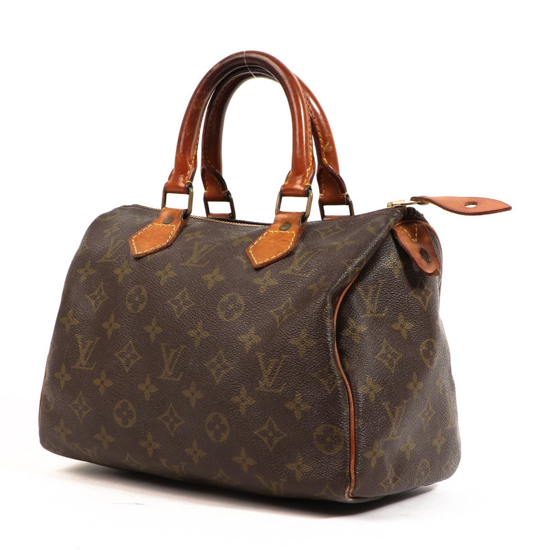 Louis Vuitton Monogram Speedy 25 Top Handle Bag