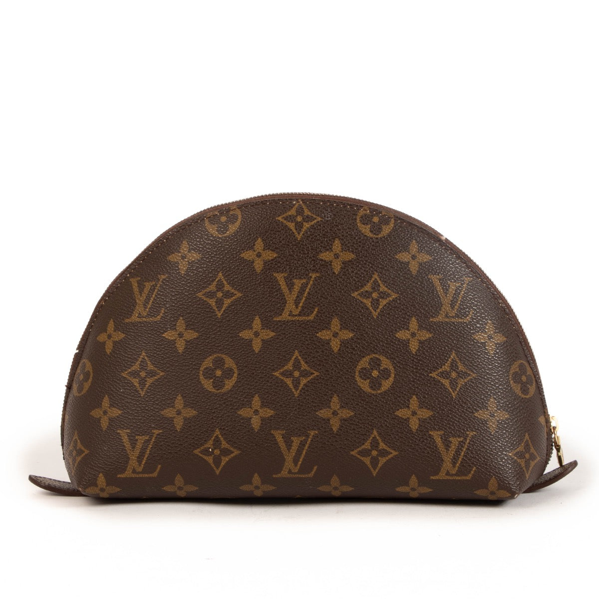 Shop a 100% authentic Louis Vuitton Monogram Trousse Ronde GM Pouch on Labellov.com