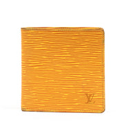Louis Vuitton Macro Tassil Yellow Epi Leather Wallet
