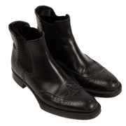 Buy 100% authentic Prada Black Ankle Chelsea Boots in Size 37 on LabelLov.com
