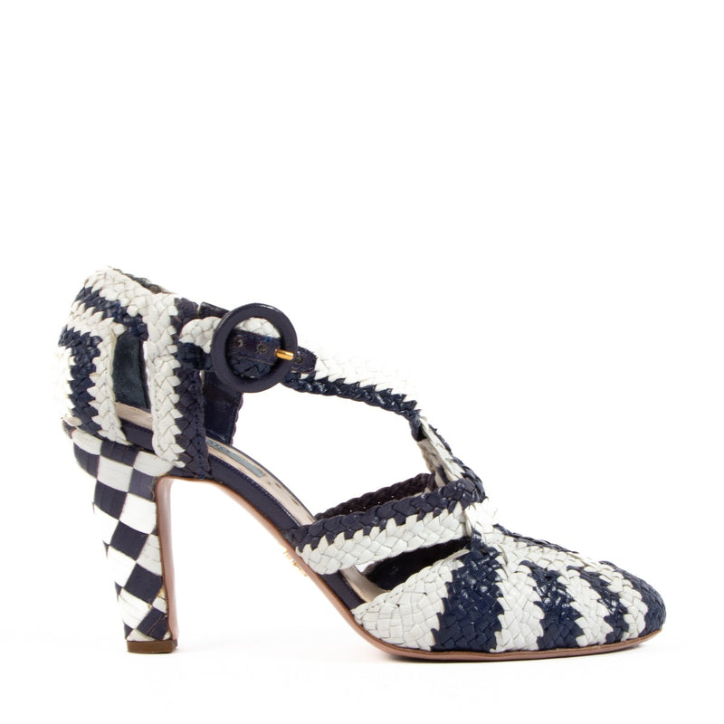 Prada Spring/Summer 2011 Braided Leather Heels